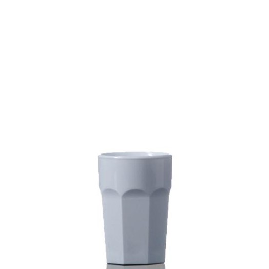 White Plastic Shot Glass Remedy 2.5 cl. Have it printed or engraved with your own logo
